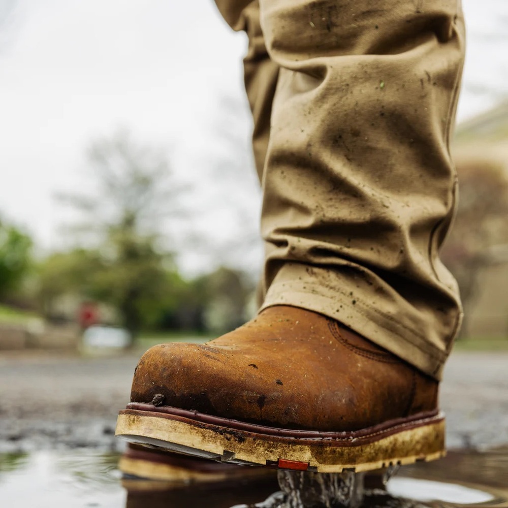 BRUNT slip on work boots